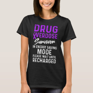 Camiseta Sobrevivência do Guerreiro em Sobredosagem de Medi