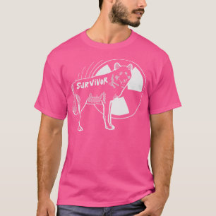 Camiseta Sobrevivência do Lobo Nuclear Radioativo