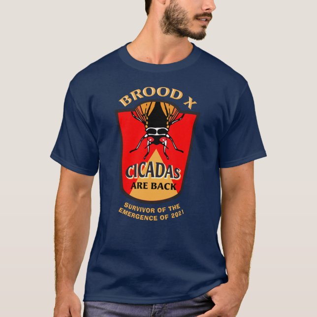 Camiseta Sobrevivência do Sangue de Cicada X (Frente)