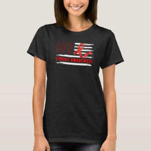 Camiseta Sobrevivência Do Traço Para Mulheres Sensibilizaçã