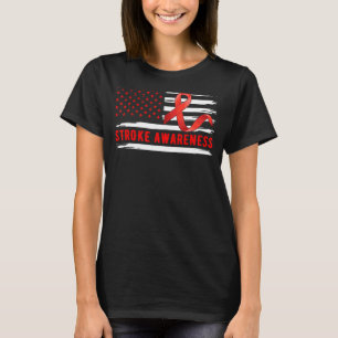 Camiseta Sobrevivência Do Traço Para Mulheres Sensibilizaçã