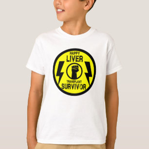 Camiseta Sobrevivência do transplante hepático