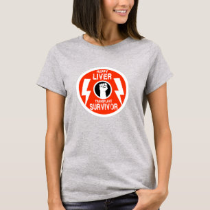 Camiseta Sobrevivência do transplante hepático