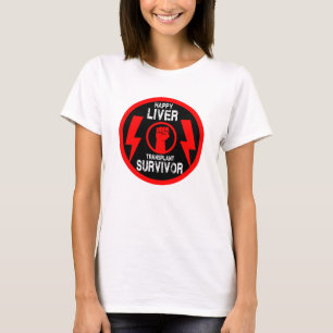Camiseta Sobrevivência do transplante hepático