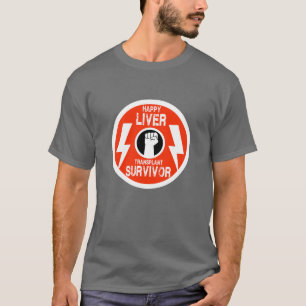 Camiseta Sobrevivência do transplante hepático