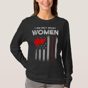 Camiseta Sobrevivência do transplante hepático A maioria da