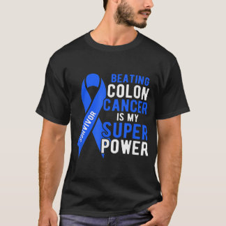 Camiseta Sobrevivência dos Homens com Consciência do Cancer