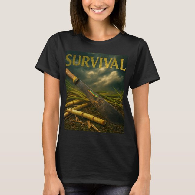 Camiseta Sobrevivência Feminina (Frente)