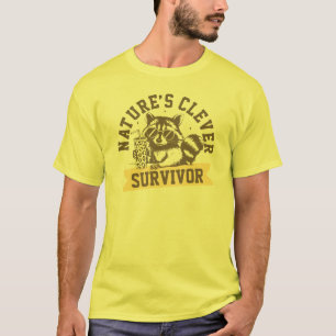 Camiseta "Sobrevivência inteligente da natureza"