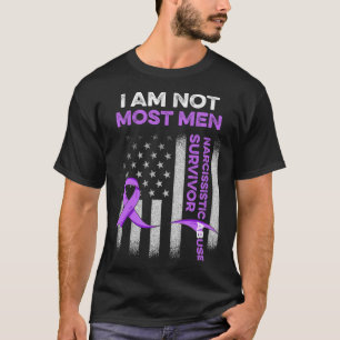 Camiseta Sobrevivência mundial da consciência de abuso e na