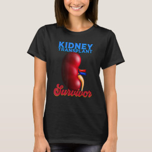 Camiseta Sobrevivência renal em transplante renal Doença re