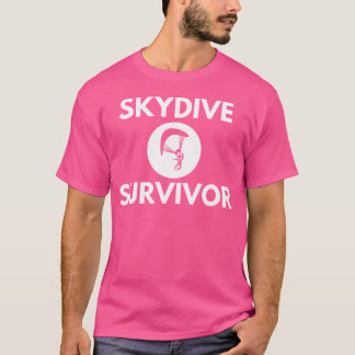Camiseta Sobrevivência Skydive Funny Skydiving
