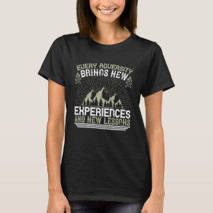 Camiseta Sobrevivência - Toda Adversidade Traz Nova
