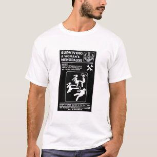 Camiseta Sobrevivendo à menopausa