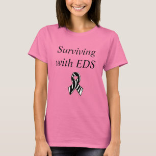 Camiseta Sobrevivendo à Síndrome de EDS Ehlers-Danlos Rib