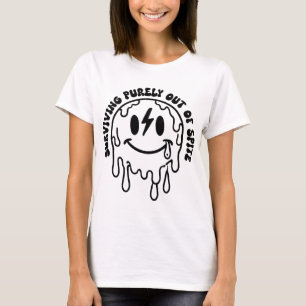 Camiseta Sobrevivendo a uma declaração sem fôlego