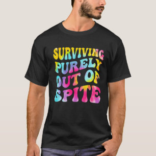 Camiseta Sobrevivendo Exclusivamente Fora Do Desgaste Homen