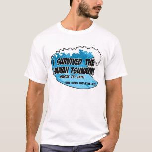 Camiseta Sobrevivente 2011 do tsunami
