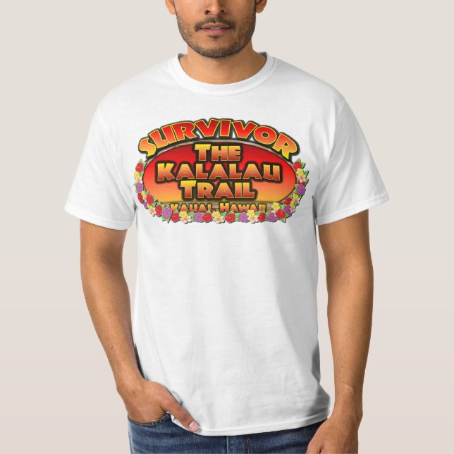 Camiseta Sobrevivente: A fuga de Kalalau (Frente)