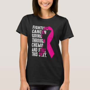 Camiseta Sobrevivente ao Câncer de Mama Lutando Contra o Câ