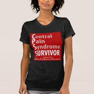Camiseta Sobrevivente central da síndrome da dor