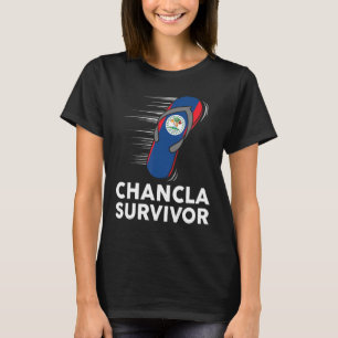 Camiseta Sobrevivente Chancla Belize Piada Belizean Flag Hi