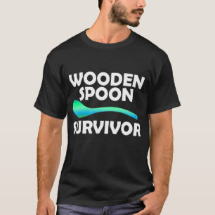 Camiseta Sobrevivente Colher de Pau Humor Sarcástico Colori