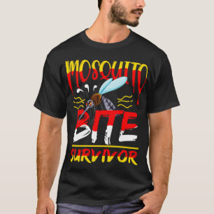 Camiseta Sobrevivente da picada de mosquito