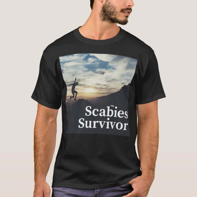 Camiseta Sobrevivente da Sarna (Frente)