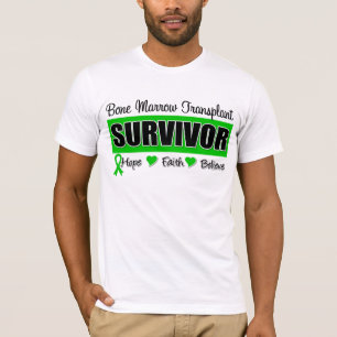 Camiseta Sobrevivente da transplantação da medula