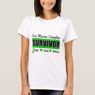 Camiseta Sobrevivente da transplantação da medula