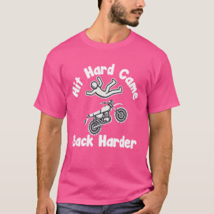Camiseta Sobrevivente de Acidente de Motocicleta Lesão em A