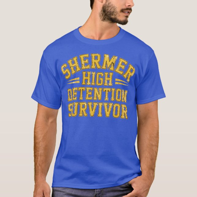 Camiseta Sobrevivente de alta detenção Shermer (Frente)