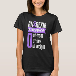 Camiseta Sobrevivente de Anorexia Supera Treinadores de Ali