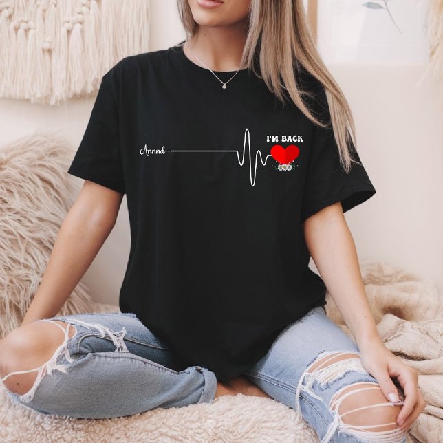 Camiseta Sobrevivente de Ataque Cardíaco de Cirurgia de Ign (Criador carregado)