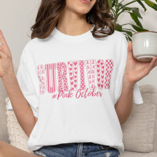 Camiseta Sobrevivente de Câncer de Mama Conscientização do