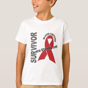 Camiseta Sobrevivente de câncer do sangue