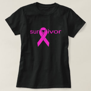 Camiseta sobrevivente de câncer exclusivo