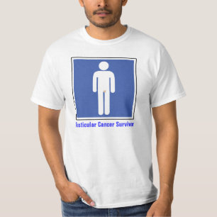 Camiseta Sobrevivente de câncer Testicular