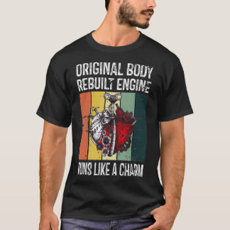 Camiseta Sobrevivente de Cirurgia Cardíaca Aberta