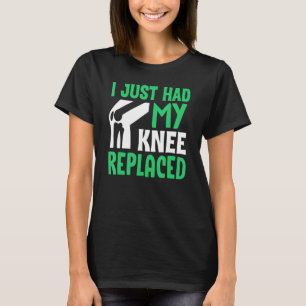 Camiseta Sobrevivente De Cirurgia Do Joelho Eu Acabei De Te