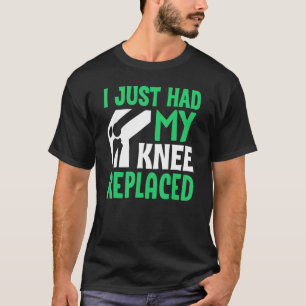 Camiseta Sobrevivente De Cirurgia Do Joelho Eu Acabei De Te