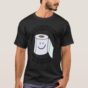 Camiseta Sobrevivente de Colonoscopia Sobrevivi à Minha Col