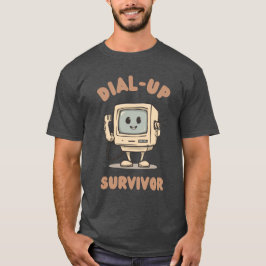 Camiseta Sobrevivente de Conexão Discada