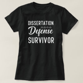 Camiseta Sobrevivente de Defesa de Dissertação, Presente de