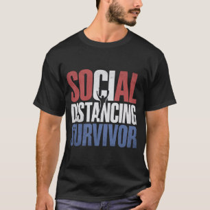 Camiseta Sobrevivente de Distância Social