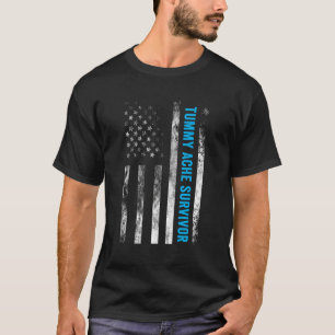 Camiseta Sobrevivente de Dor de Barriga Dor de Estômago Sín