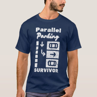 Camiseta Sobrevivente de Estacionamento Paralelo Motorista