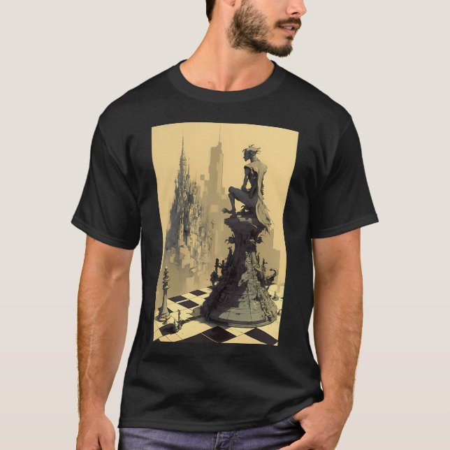Camiseta Sobrevivente de Gallavich - branco (Frente)