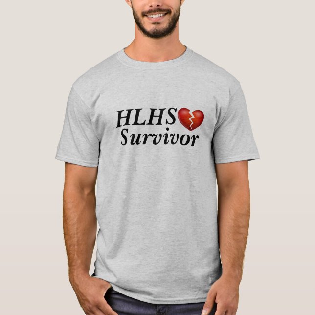 Camiseta Sobrevivente de HLHS (Frente)